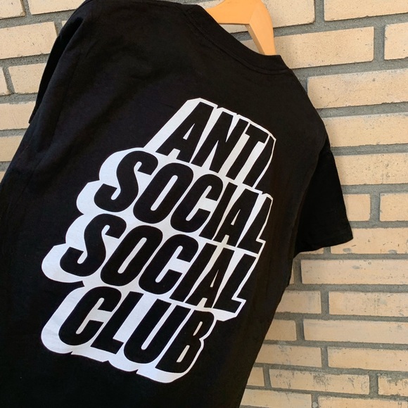 Black Antisocial Social Club T-shirt - Picture 4 of 6